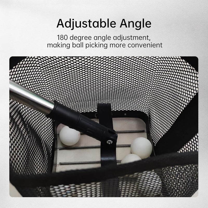 pongbot Table Tennis Ball Picker Retractable Ping Pong Ball Collector-Can Store 150+ Balls - Image 5
